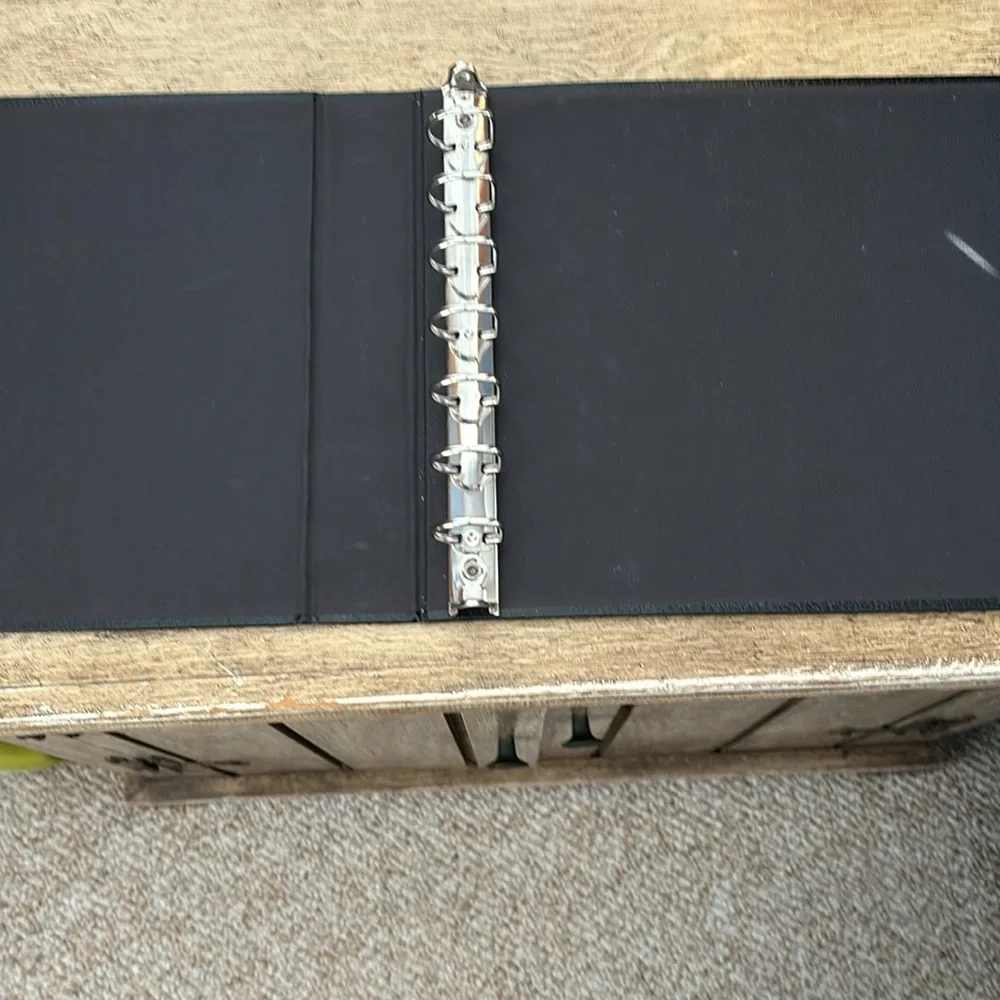 Hardcover Checkbook binder